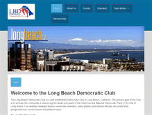 Tablet Screenshot of lbdemocrats.org